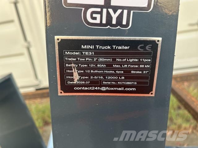  GIYI TE31 Utilaje construcții - Altele