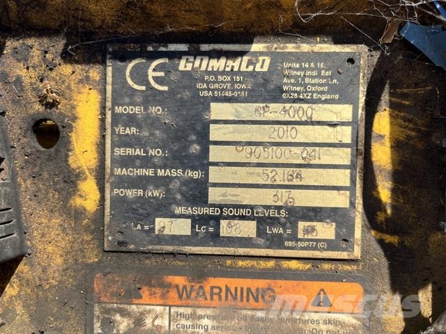 Gomaco GP-4000 混凝土鋪路機
