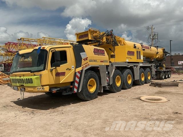 Grove GMK 5250L رافعات صالحة لكل أنواع الطرق