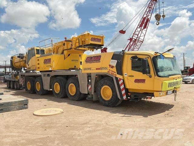 Grove GMK 5250L رافعات صالحة لكل أنواع الطرق