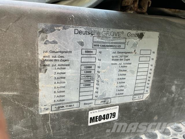 Grove GMK5130-1 Polovne dizalice za sve terene