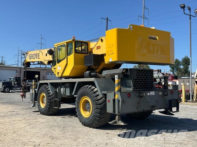 Grove RT600E رافعات الطرق الوعرة
