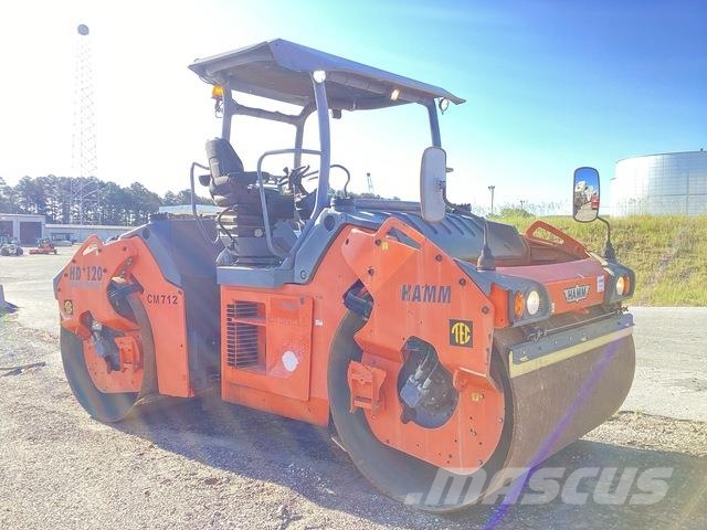 Hamm HD+120VV-HV Rolos compactadores de tambor duplo