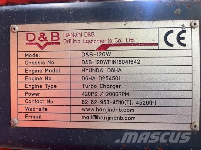 Hanjin D&B 120W Perforadora de superficie