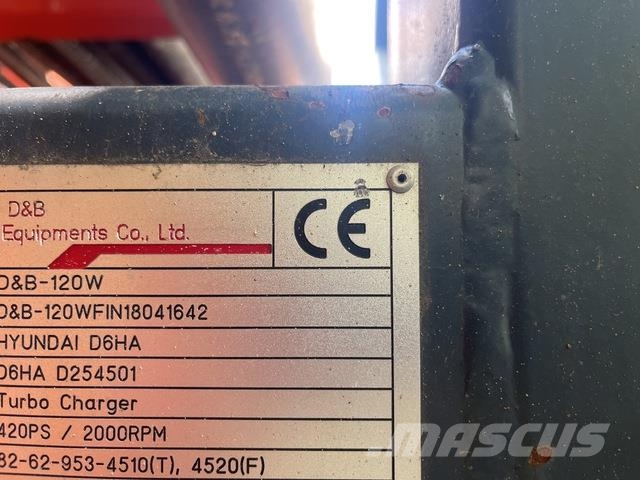 Hanjin D&B 120W Perforadora de superficie