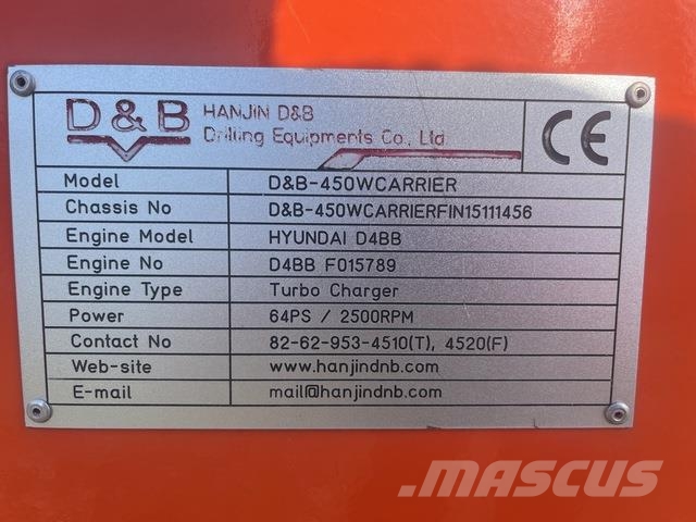 Hanjin D&B-450W サーフェイスドリルリグ