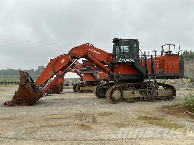 Hitachi EX1200-7B Gravemaskiner med frontskovl