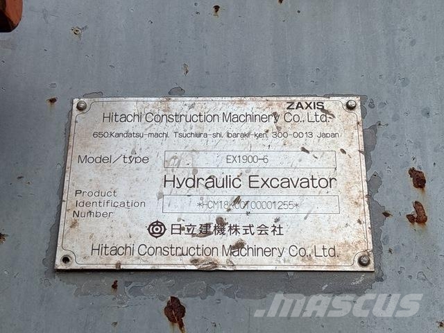 Hitachi EX1900-6 Crawler excavators