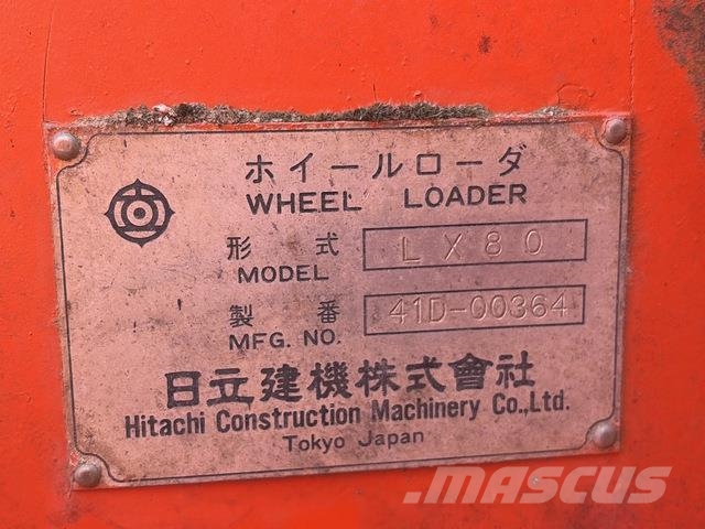 Hitachi LX80 Фронтальные погрузчики