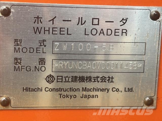Hitachi ZW100-5B Radlader