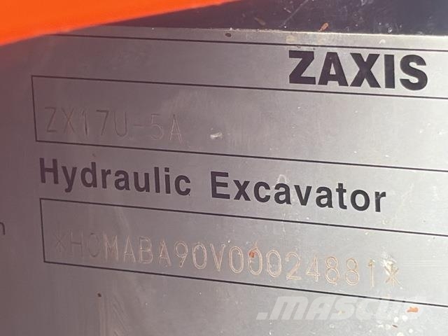 Hitachi ZX17U-5A Minibagger < 7t