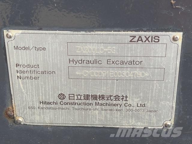 Hitachi ZX200LC-5G Raupenbagger