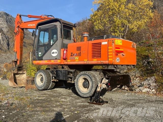 Hitachi ZX210W Hjulgravere