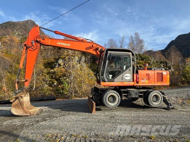 Hitachi ZX210W Hjulgravere