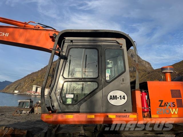 Hitachi ZX210W Hjulgravere