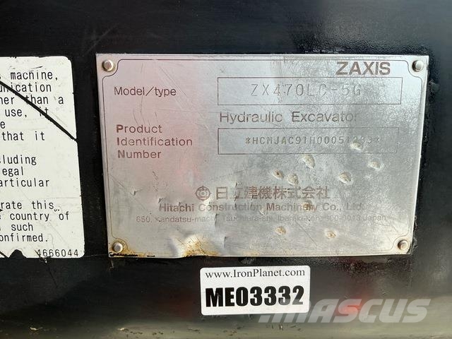 Hitachi ZX470LC-5G Excavadoras de cadenas