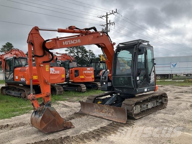 Hitachi ZX75US-5B Gravemaskiner på larvebånd