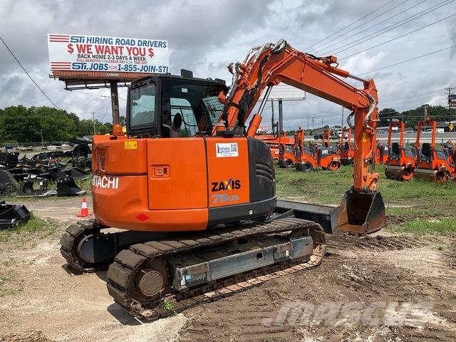 Hitachi ZX75US-5B Gravemaskiner på larvebånd