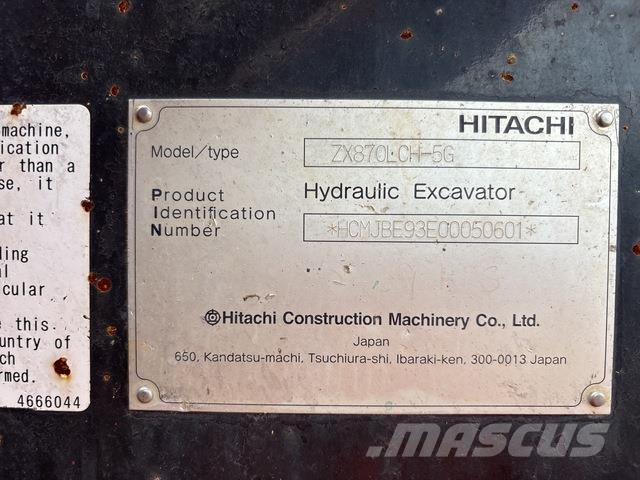 Hitachi ZX870H-3 Crawler excavators