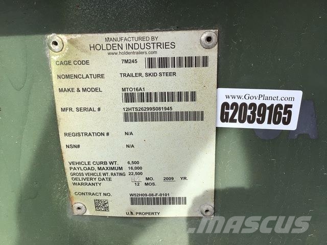 Holden Industries MTO16A1 Rimorchio per il trasporto di veicoli
