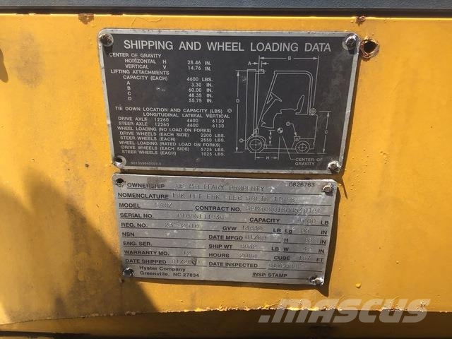 Hyster E40ZG Električni viličarji