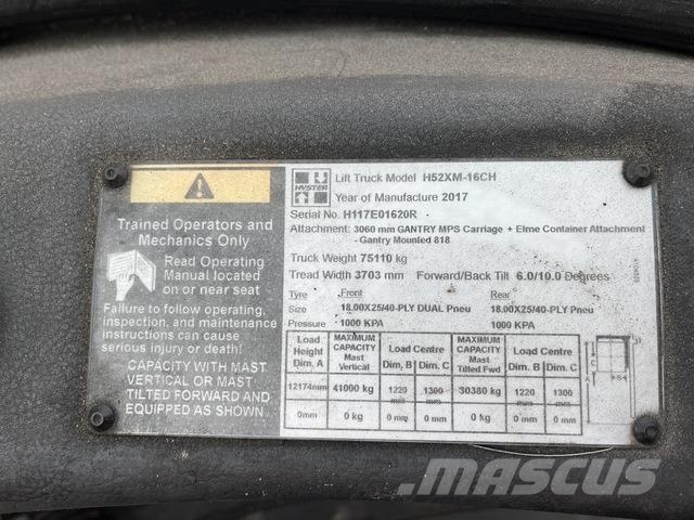 Hyster H52.00XM-16CH Container handlers