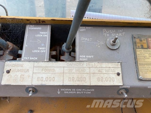 Hyster H800A Counterbalance Kontinkäsittelytrukit