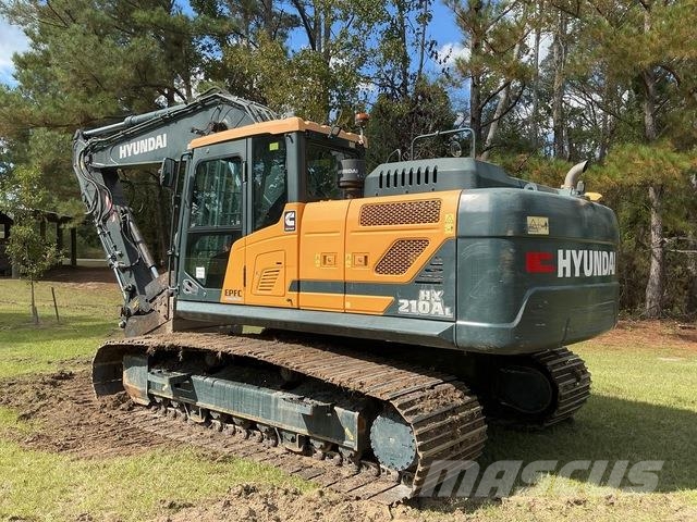 Hyundai HX210A L Gravemaskiner på larvebånd