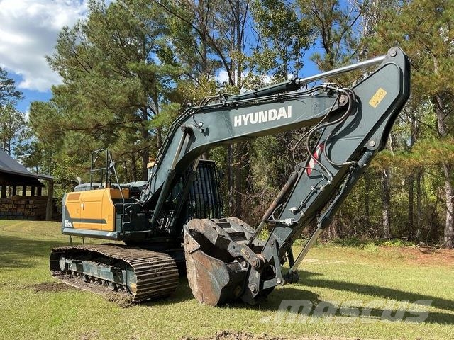 Hyundai HX210A L Gravemaskiner på larvebånd