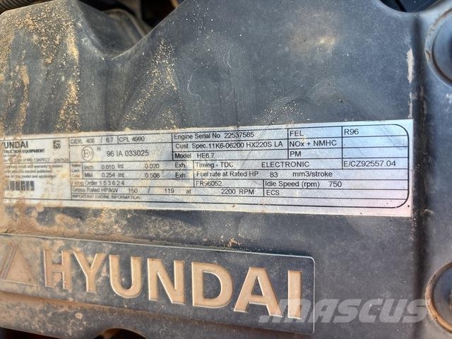 Hyundai HX220LT3 Crawler excavators