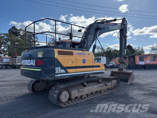 Hyundai HX220LT3 Crawler excavators