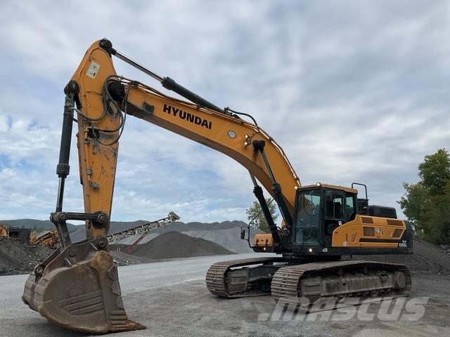 Hyundai HX480L Lánctalpas kotrók
