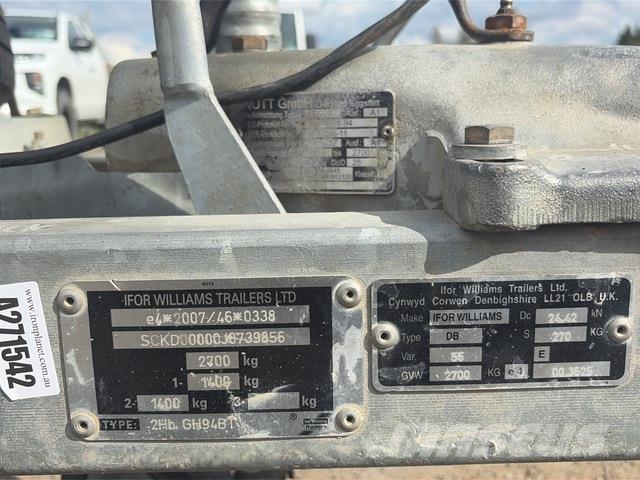 Ifor Williams Autonkuljetusperävaunut
