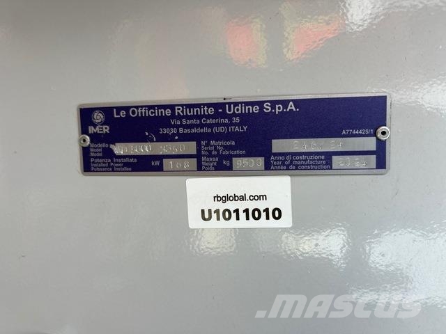 Imer ORULK 200 Plantass dosificadoras de concreto