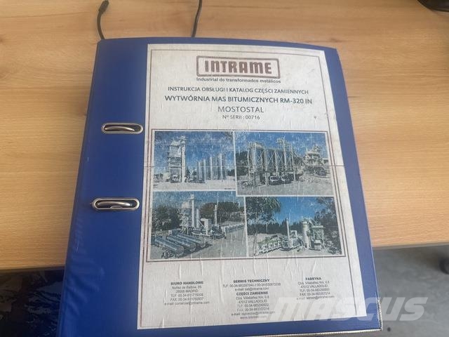  Intrame RM 320 INNOVA Impianti per asfalto