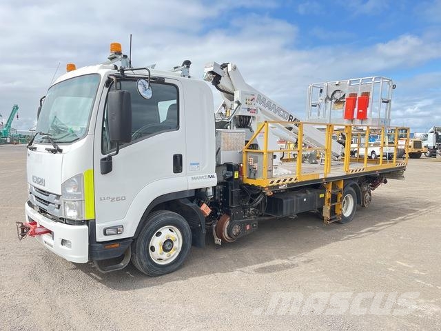 Isuzu FRR 600 المنصات الهوائية المثبتة على شاحنة