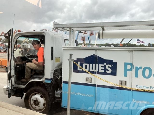 Isuzu NPR HD Caja abierta/laterales abatibles