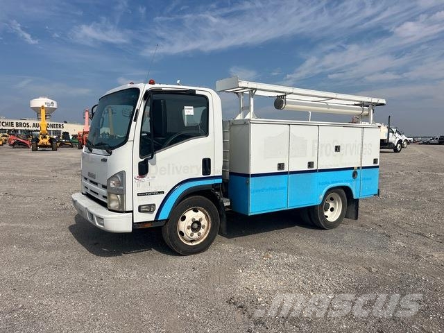 Isuzu NPR-HD Furgonetas caja abierta