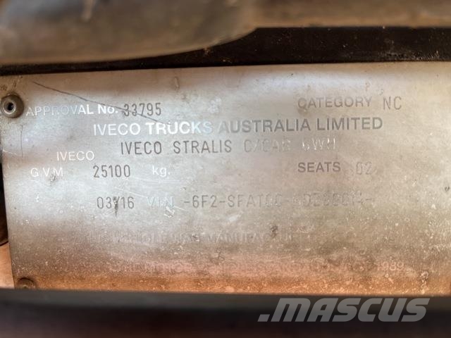 Iveco Stralis 450 معدات البناء - غير ذلك