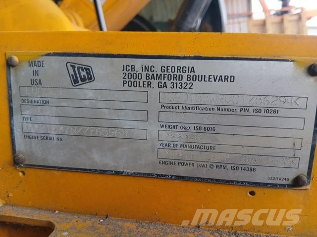 JCB 155 Krautuvai su šoniniu pasukimu