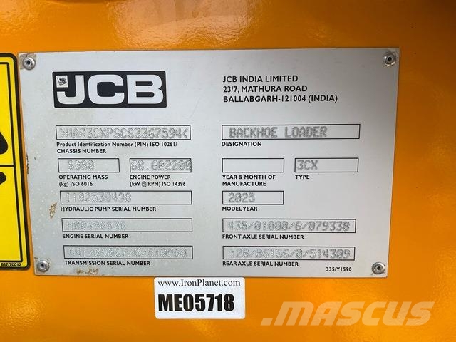 JCB 3CX Baggerlader