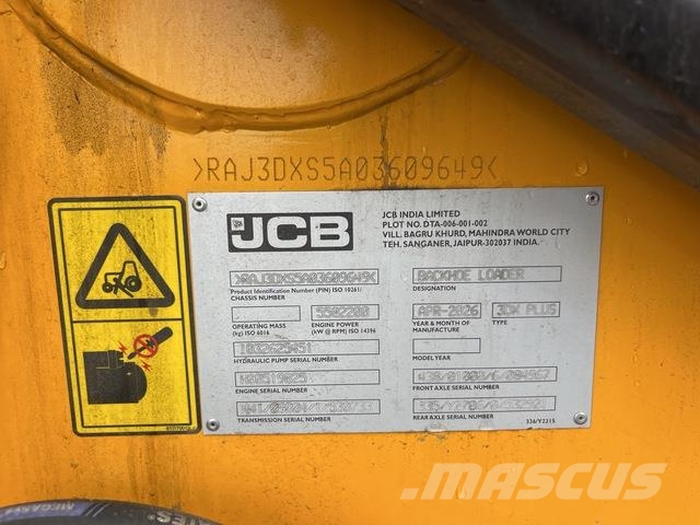 JCB 3DX Plus Rovokopači