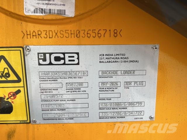 JCB 3DX Plus Rovokopači