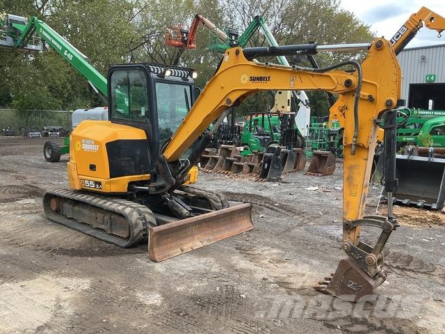 JCB 55 Z-1 Vikšriniai ekskavatoriai