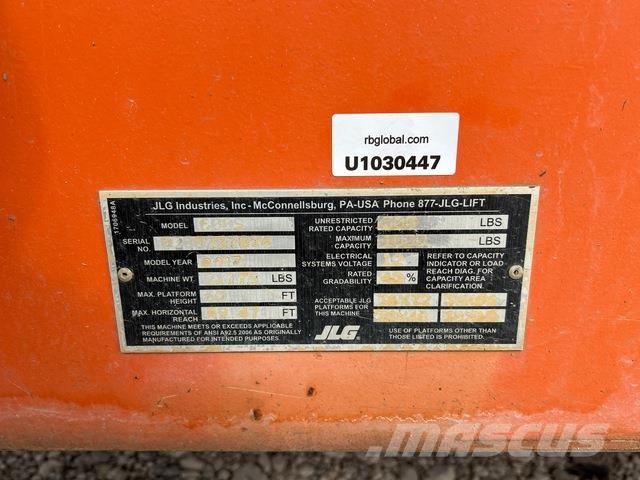JLG 600S Teleskoop poomtõstukid