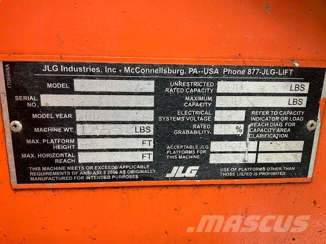 JLG E450A Zglobne podizne platforme