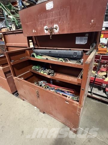 Job Site Box w/ Quantity of Industrial Wrenches Építőipar - Egyebek