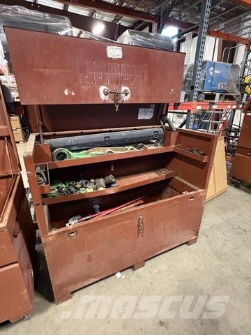 Job Site Box w/ Quantity of Industrial Wrenches Építőipar - Egyebek
