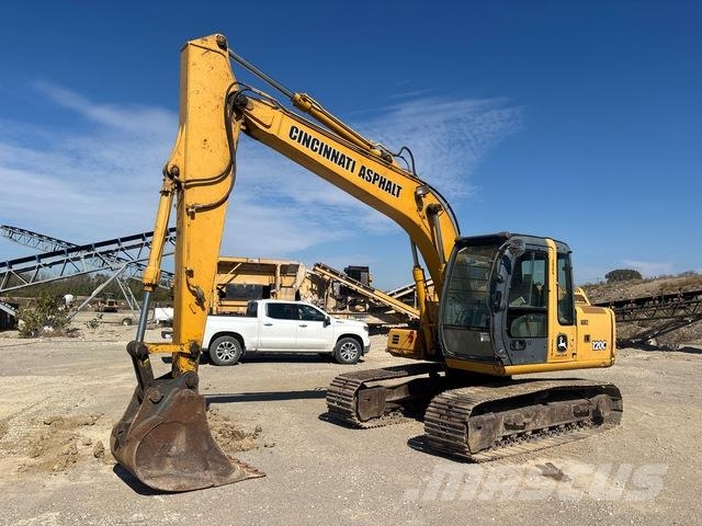 John Deere 120C Rupsgraafmachines