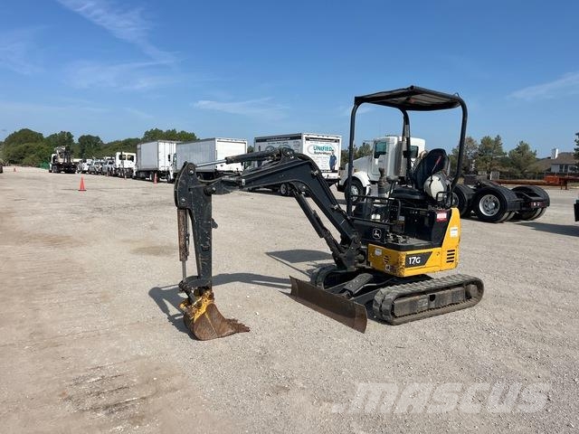 John Deere 17G Pásové rýpadlá